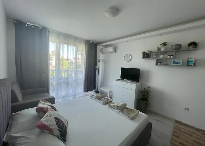 студио симона 4 - първа линия море דירה לוזנטס