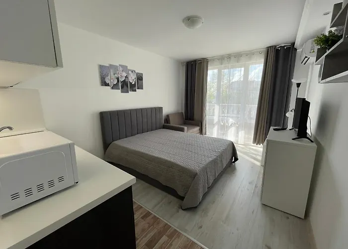 студио симона 4 - първа линия море Апартамент Лозенец